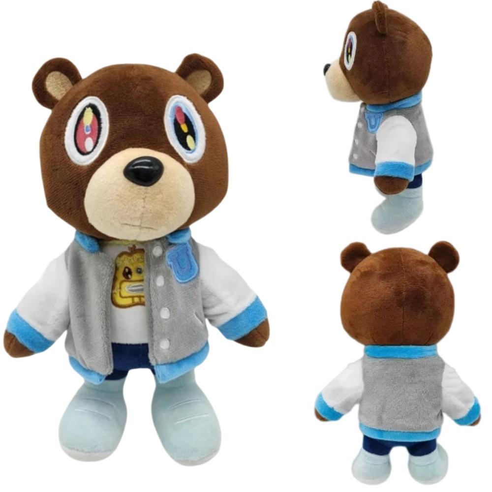 Nya Kawaii Kanye Dropout Bear Gosedjur Kanye West Examensmjuk Fylld Hemrumsinredning Födelsedagspresent