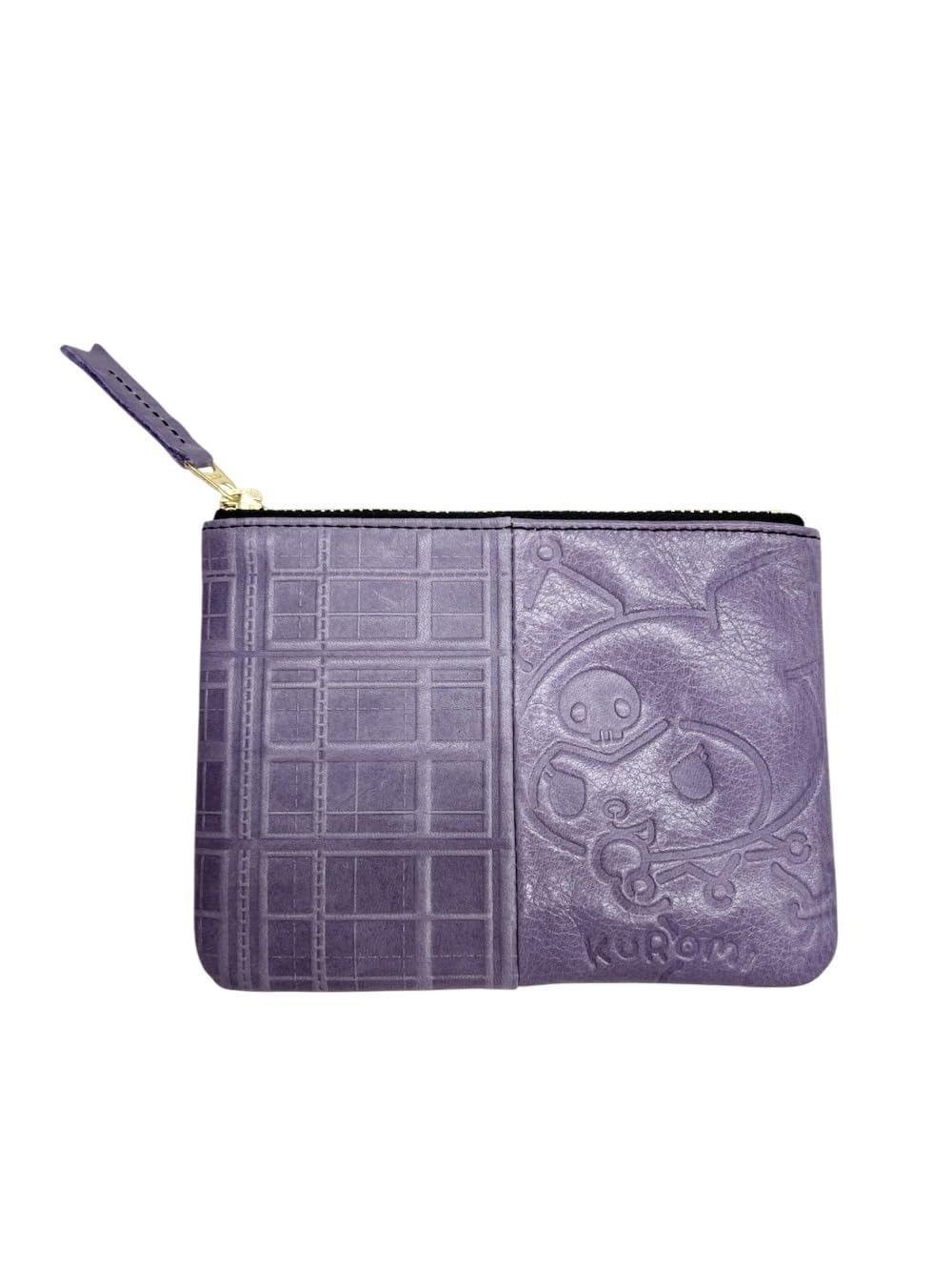 

Nadaya Sanrio Characters Kuromi Pouch Genuine Leather Cowhide Leather PURPLE Width x Height 10cm 87137 13.5