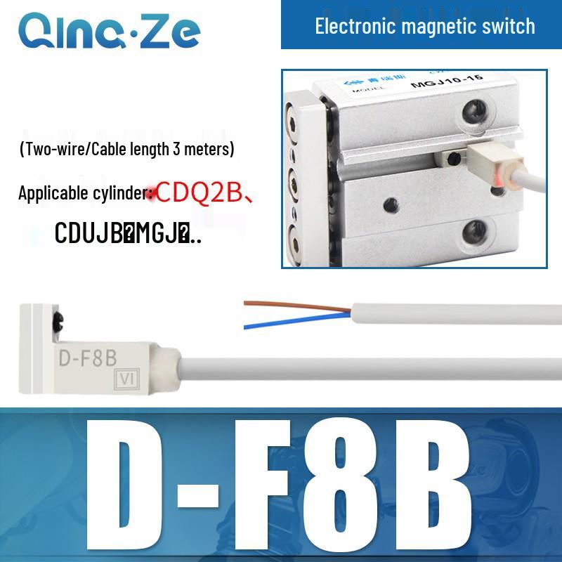 Magnetischer Zylindersensor: D-A93 Zwei-Draht & CS1-F Drei-Draht Endschalter