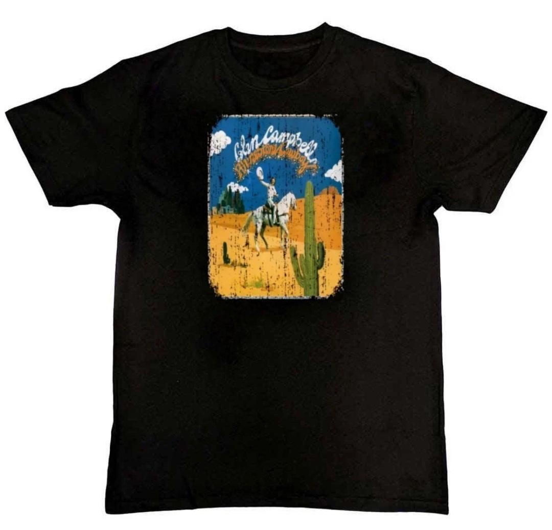 Gilen Campbell Rhinestone Cowboy 1975 Mens T-Shirt XL
