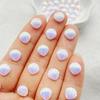100pcs Resin 3D Cute Mini AB Colorful Shell Nail Flat Back Rhinestone Scrapbook DIY Wedding Applique Decor Jewelry Accessories