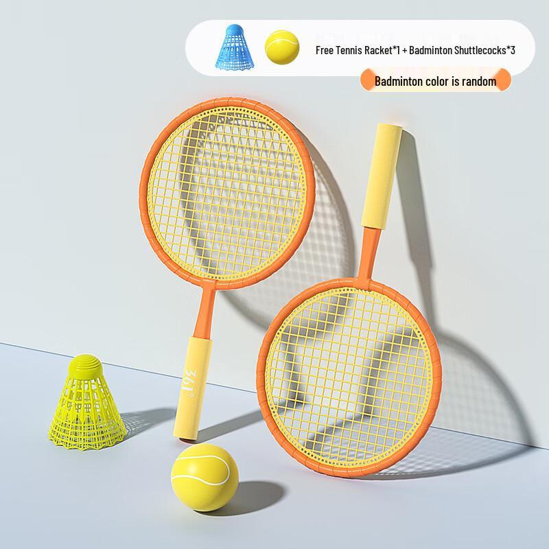 361° Kids  Plastic Badminton & Tennis Racket Set