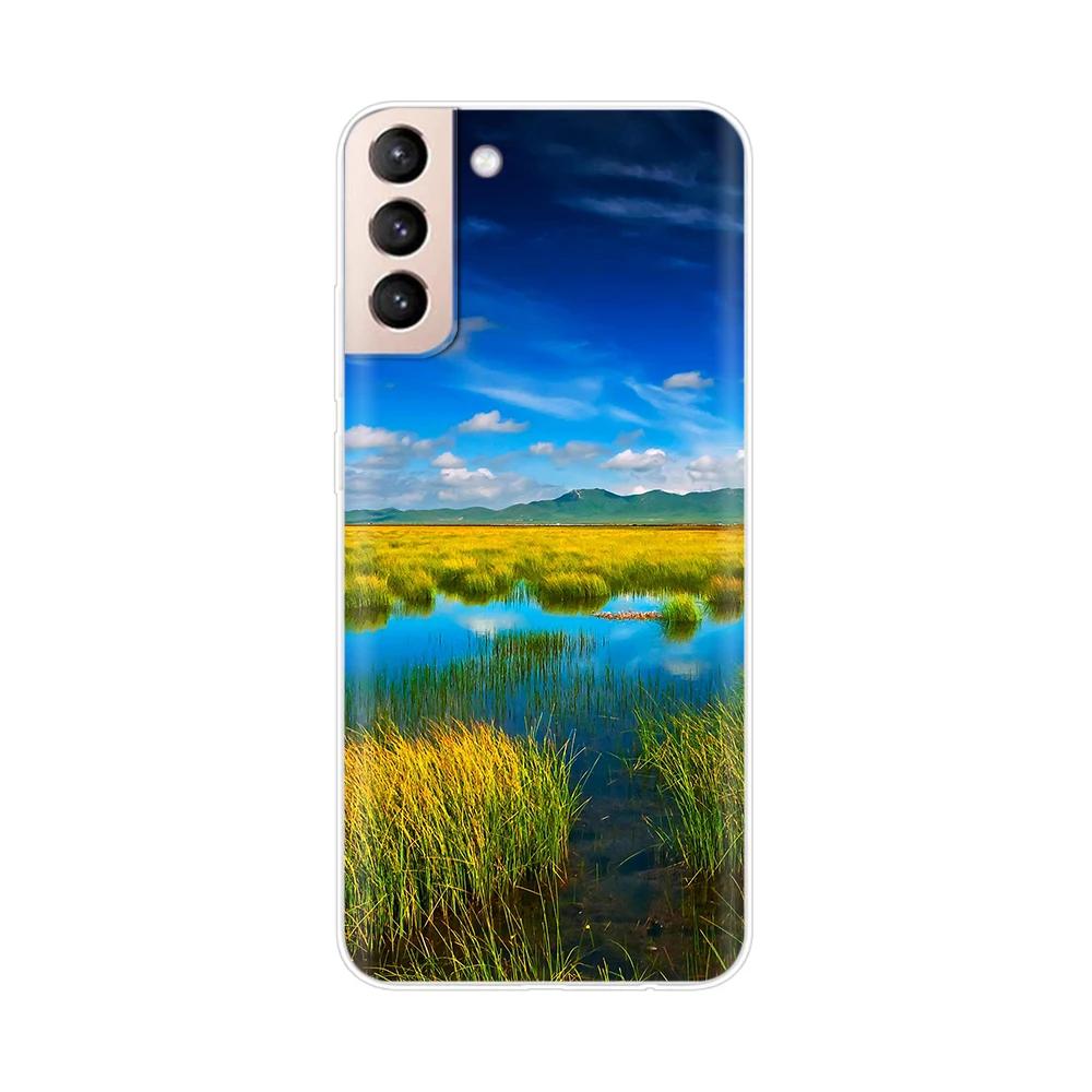 Mobile Phone Bag Case For Samsung Galaxy S21 Silicone Back Cover For Samsung S21 plus s 21 GalaxyS21 S21 FE S21Ultra Cases Capas