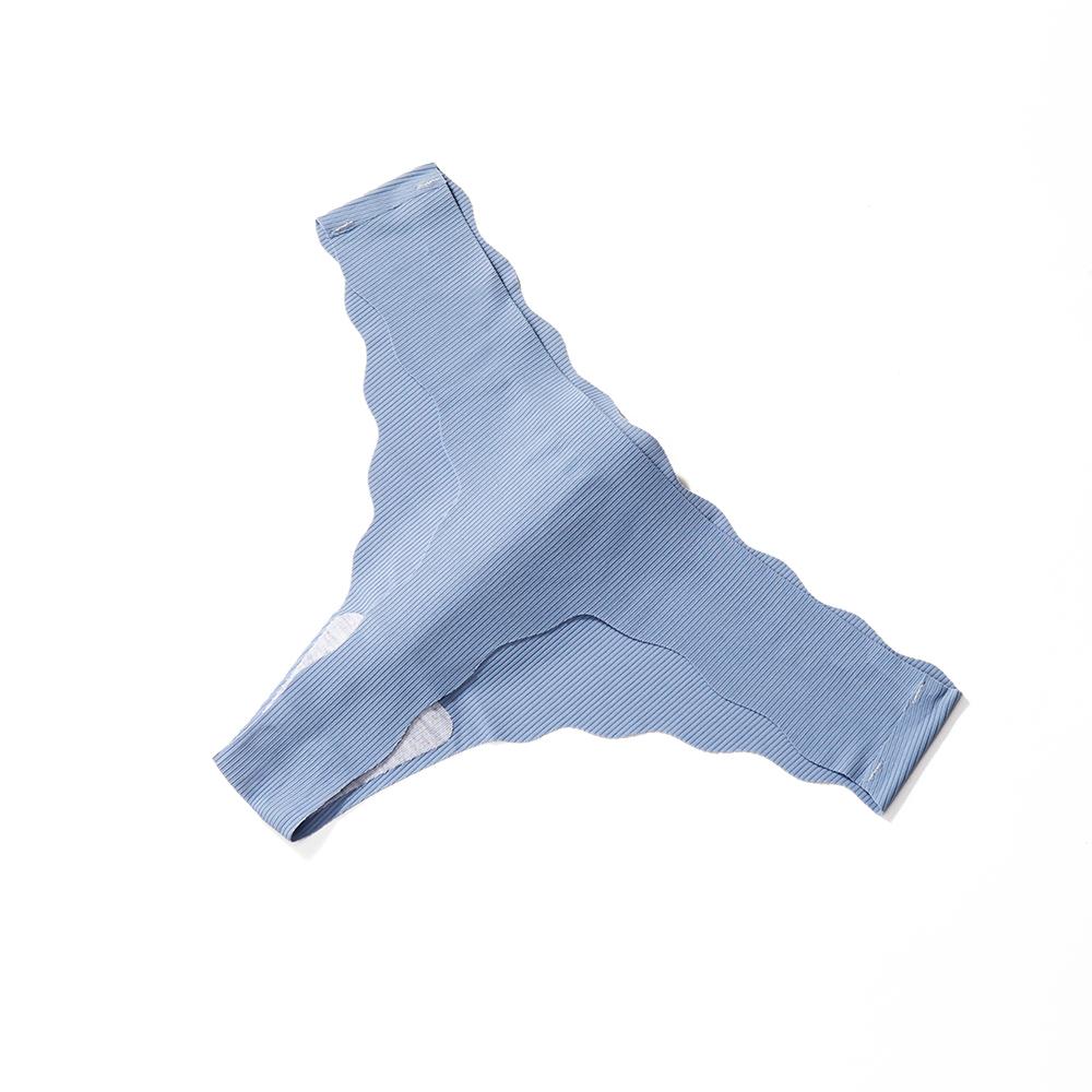 Seamless Thongs Women's Panties Sexy Thong Panties Low-Waist Underwear Stretchy Tight-fitting Thongs for Woman