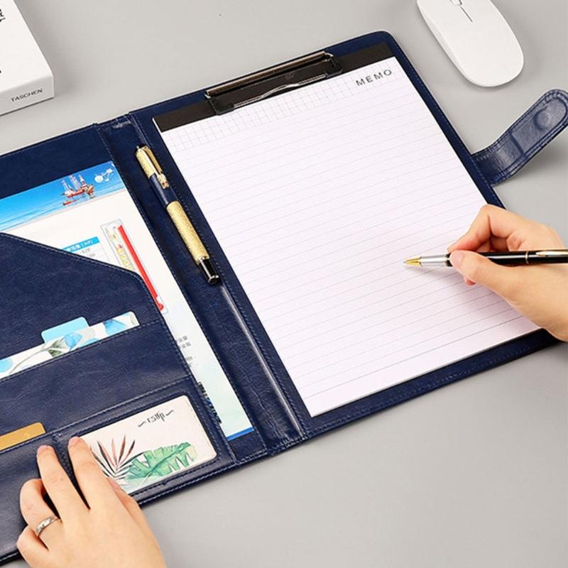 Professional Clipboard Organizers Document Portfolios Folder Suitable for Business Conferences and Document Management