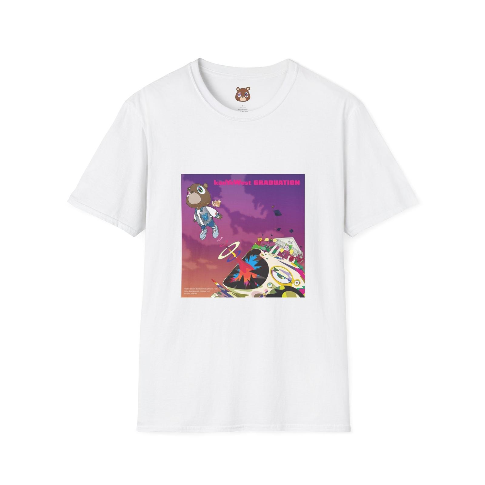 Graduation T-Shirt, Unisex Tee for Music Lovers, Softstyle Shirt, Hip-Hop S разноцветный