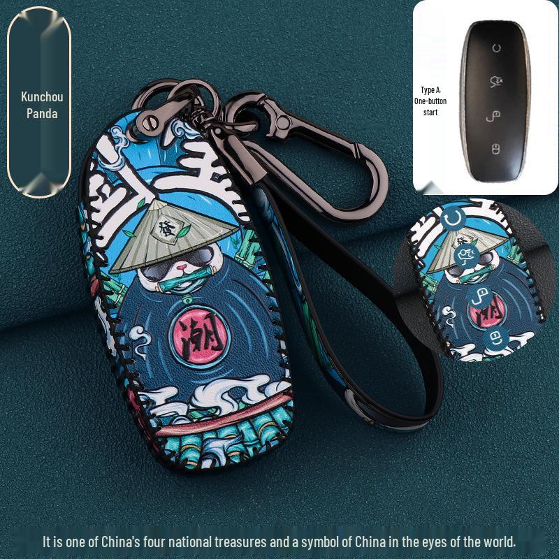 2022 Denza D9 Key Case: Unisex Trendy Protective Shell & Buckle