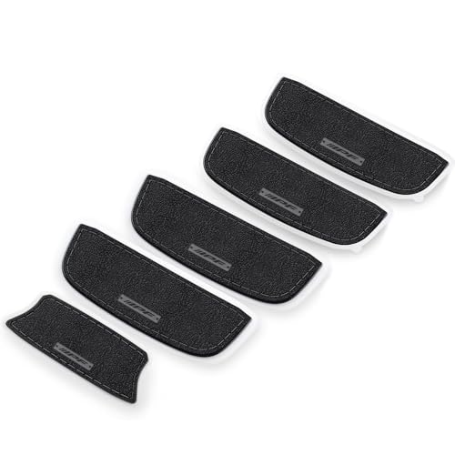 IPF EXP Series Door Handle Protector Jimny Nomad JC74 Exclusive Design Easy Installation Scratch Prevention Dress Up Leather Look Stitching Black
