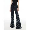 Print Elastic Waist Casual Black Y2g Sexy Sweatpants