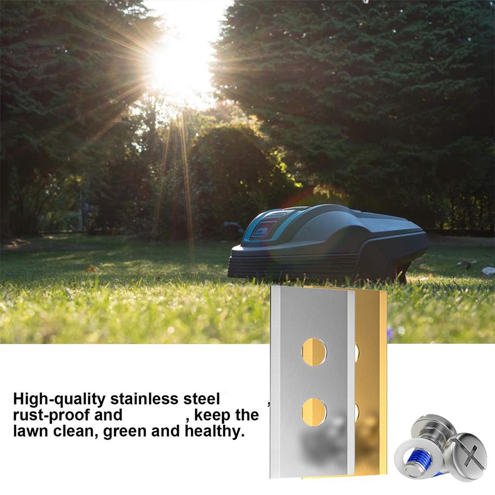 24/30/36pcs Lawn Mower Replacement Heavy Duty Universal Robot Lawn Mower Accessories For Mammotion Luba & Yuka All Ser D7j4