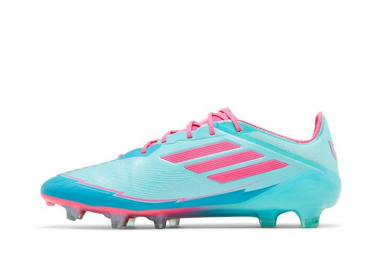 Men's Sneakers adidas F50 Elite FG Messi Miami Flash Aqua/Lucid Pink/Lucid Cyan