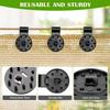 50pcs Cloth Heavy Duty Lock Grip, Universal Garden Plant Clamps for Tarpaulin, Mesh, Canopy, Fence