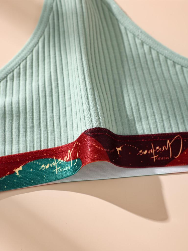 7PCS Women Thongs Panties Cotton Striped Underwear Sexy Intimates Female Lingerie Solid Color Comfort Panty Soft G-Strings