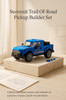 MOULD KING Véhicule tout-terrain Pickup 27056/27057/27058/27059, ensemble de construction, modèle de voiture à collectionner, bloc de voiture, cadeau pour enfants de 8 ans et plus