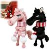 2026 Horse Mascot Horse Plush Doll Plush The Chosen Black Horse Bag Pendant