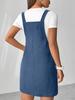 2026 European Spring Corduroy Sleeveless Strap Dress - Solid Color