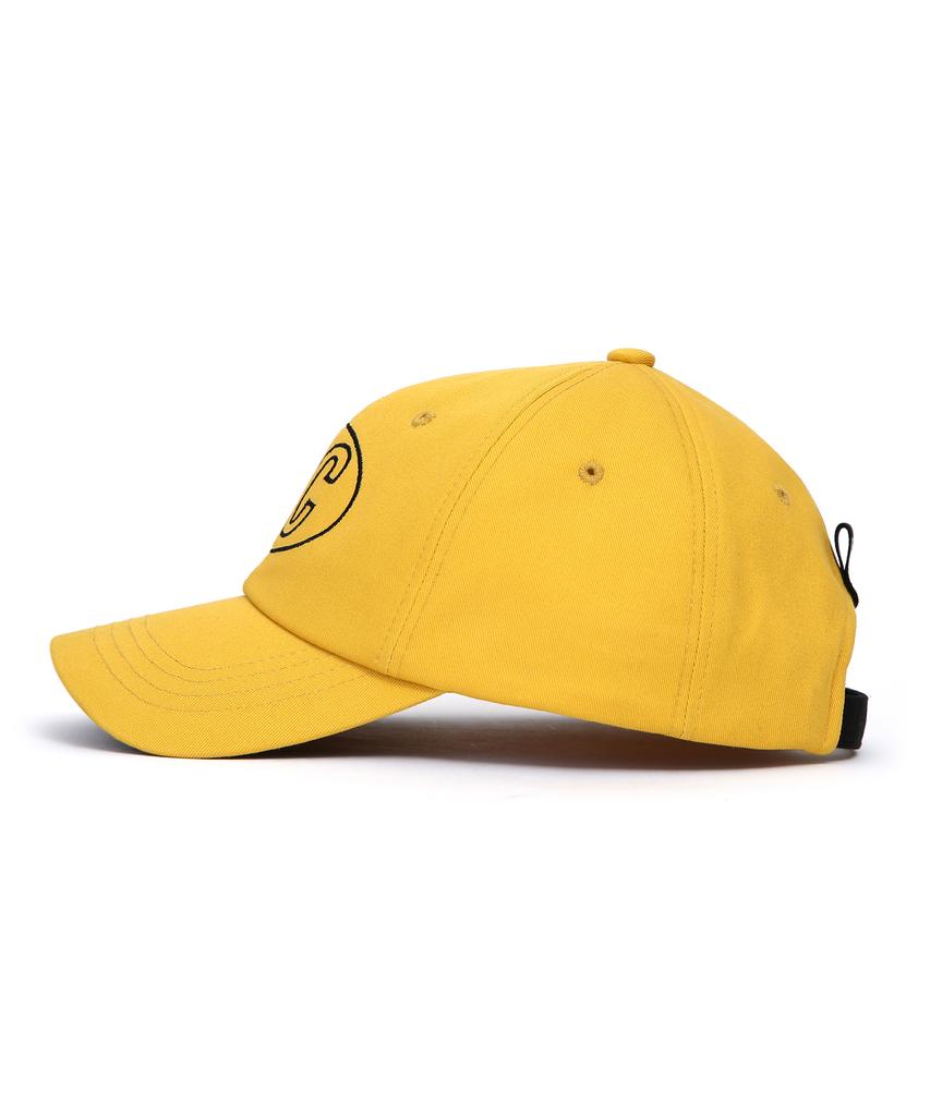 Eondeokeonteulol Cotton Logo Ball Cap Ground Uc / Classic B B / D Mustard