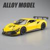 1: 32 Ferraris 488 Supercar mit Sound und Licht Legierungsauto Rückzug Kinder Spielzeug Mode Spielzeug für KinderU