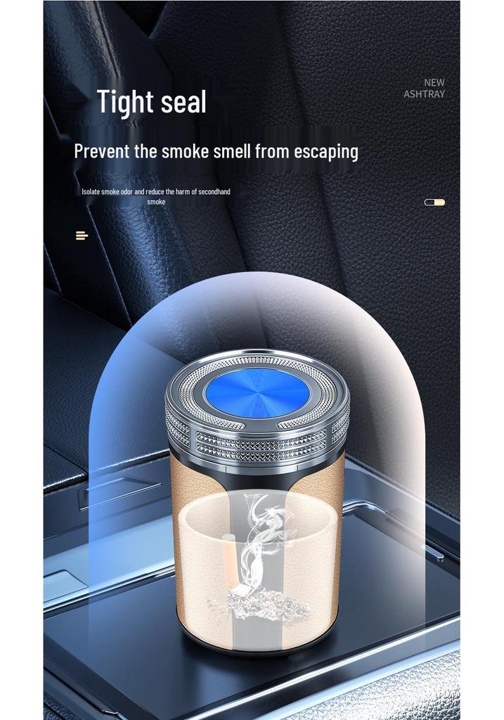 Lynk & Co Car Ashtray with Cover & LED for Models 03, 09, 01, 06, 05, 02 & New Energy ZERO.