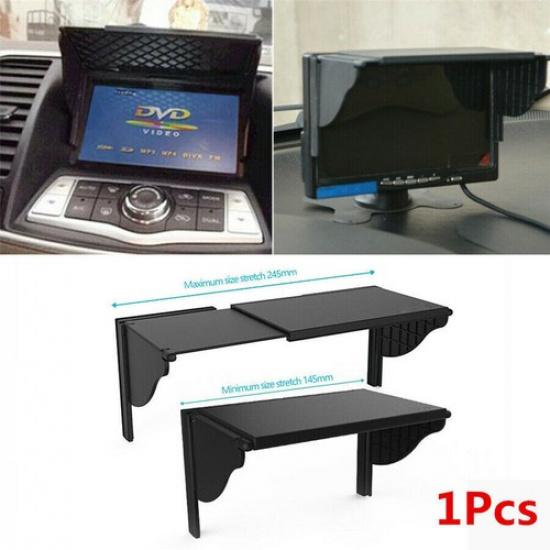 7/9/10 palcový nastavitelný sluneční clona na obrazovku do auta pro rádio GPS DVD MP5 přehrávač