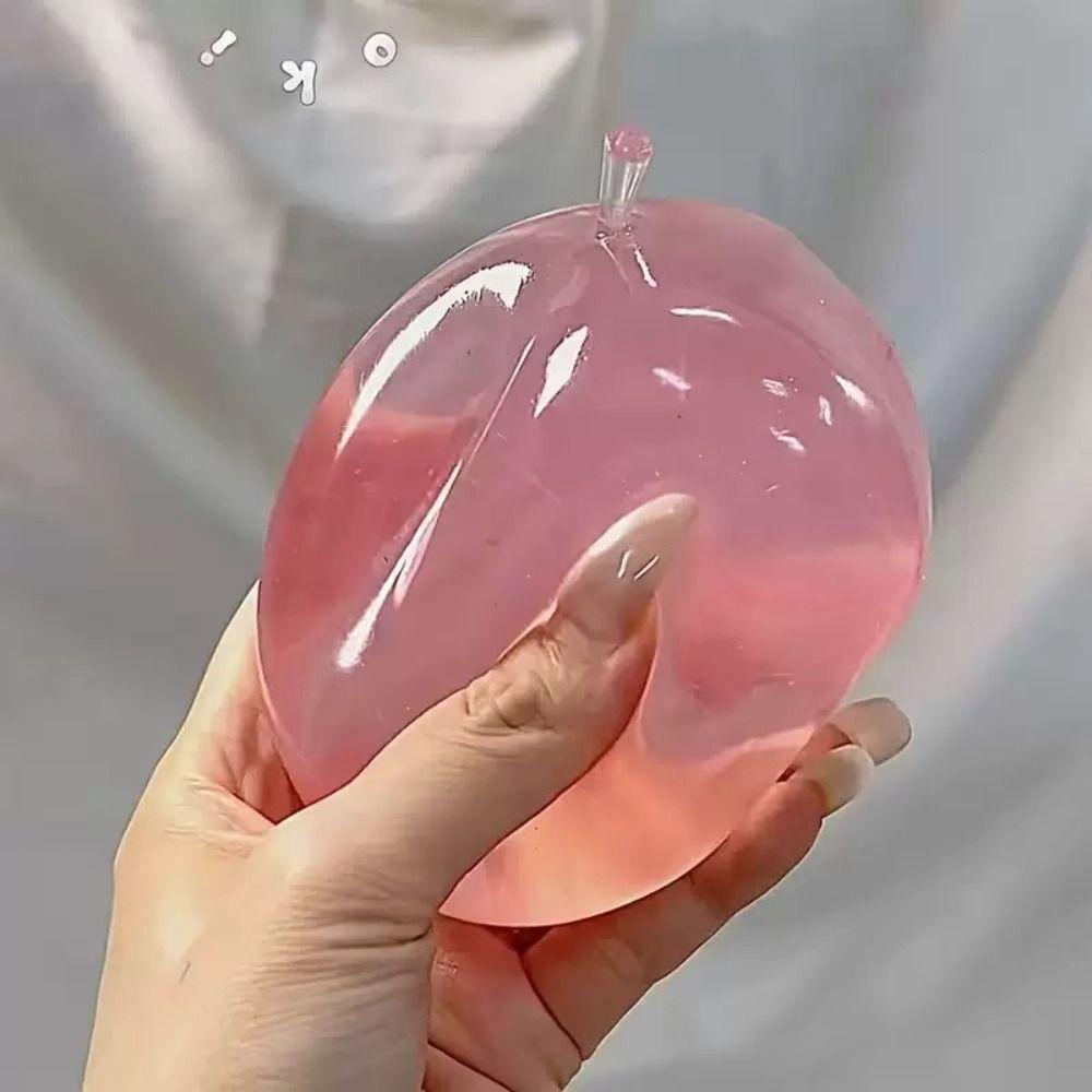 Green Apple-Shaped Fruits Squeeze Toy Handcrafted Novelty Prank Toy Stress Relief Ball  Calming