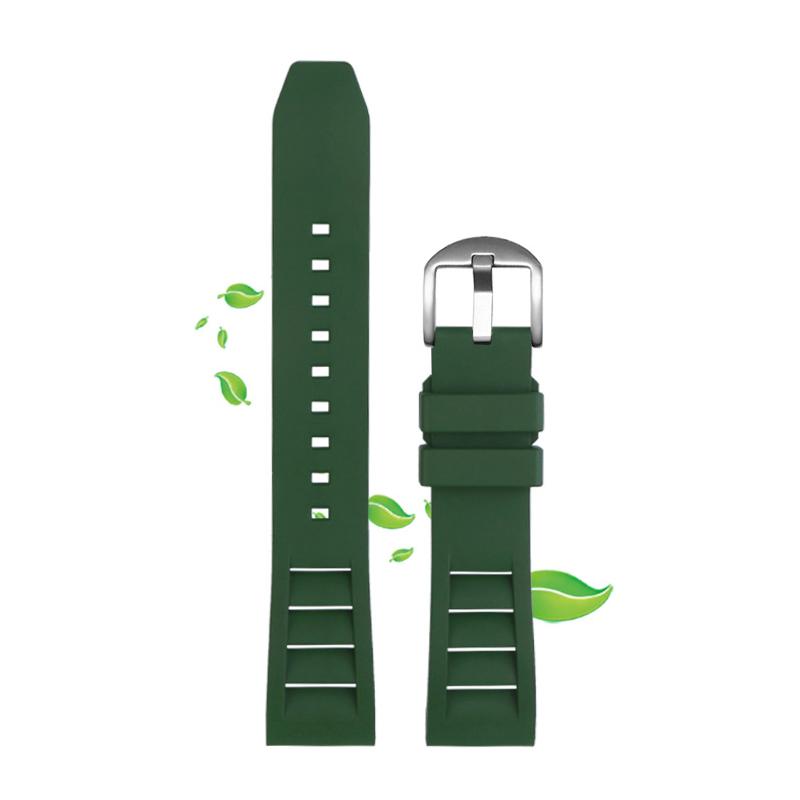 

New Design Fluororubber 20mm 22mm Watch Strap Waterproof Quick Release Watchbands For Each Brand Diving Watches Accessories 22mm