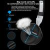 Kabelová skládací 3,5mm HiFi Audio Bass Headset Herní sluchátka pro telefon/tablet