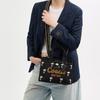 Coach X Peanuts Snoopy Collaboration Cargo 26 Tote Bag Women tote Black CBF70-SVA47