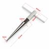 Metal Electric Drill Reamer 3-16mm T-type Hand Taper Reamer Woodworking Hole Opener Chamfering and Reamer Cutting Tool