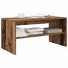 VidaXL TV Cabinet Old Wood 80x40x40 Cm Engineered Wood, TV Unit, TV Console, TV Bench, Television Cabinet, Cabinet 859116