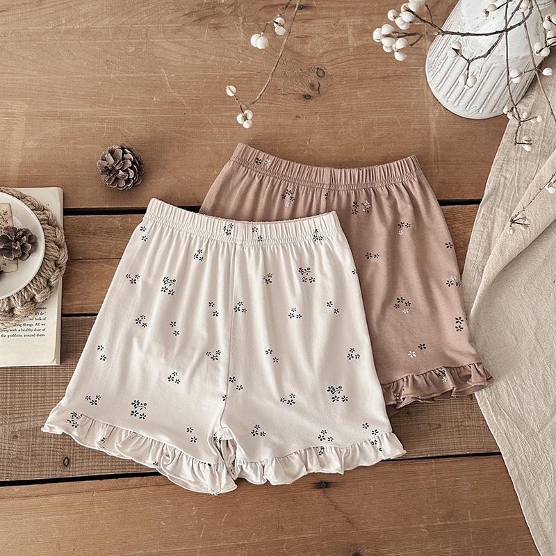 Pijamale vara 2025 pentru copii: Set coreean cu mâneci scurte în modal pentru fete