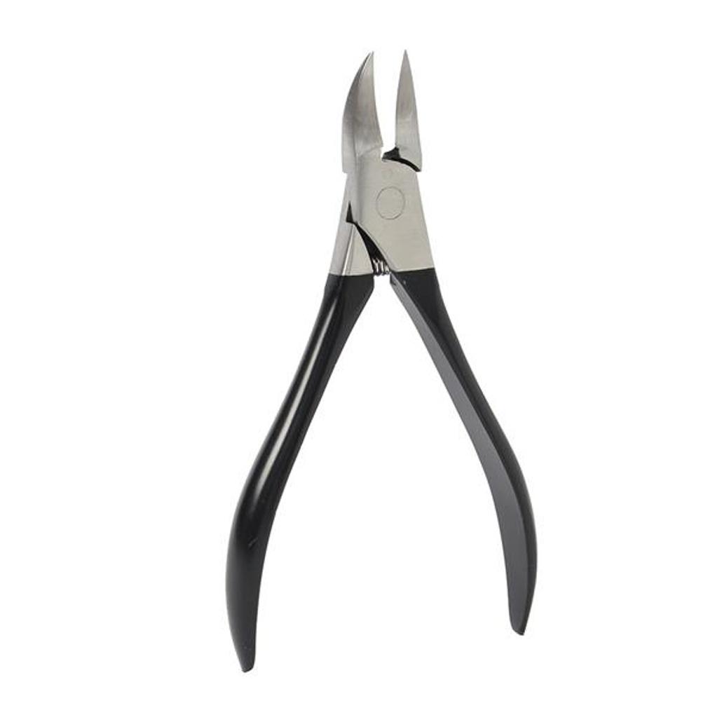 Ingrown toenail care nail nipper (black) / cuticle removal self-nail