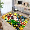 Superhero Collage Carpet For Playroom Bedroom Living Room Sofa Home Decorkids Game Area Rug Nonslip Floor Mat