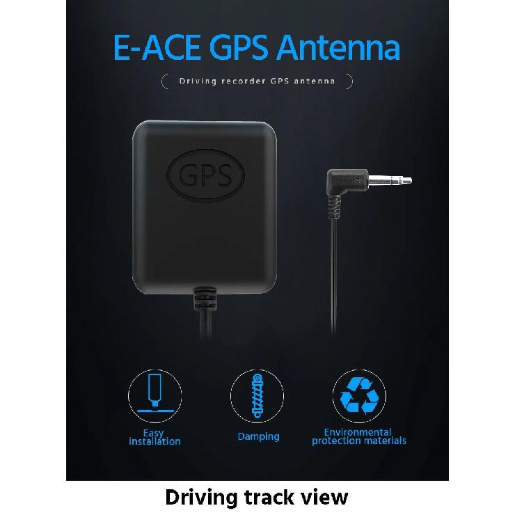 E-ACE GPS Module For Car DVR GPS Log Recording Tracking Antenna For Car Dash Camera A37/A37P/A38/A45/A45P