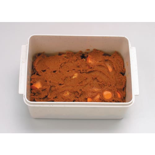 Skater (MTH1) White Rice Bran Pickle Container, Made in Japan, with Water Drainer, for Bettara Pickles, Miso Pickles, and Refrigerator Storage