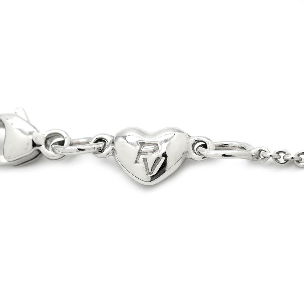 Ponte Vecchio - Cross motif diamondNecklace K18WG/diamond Array