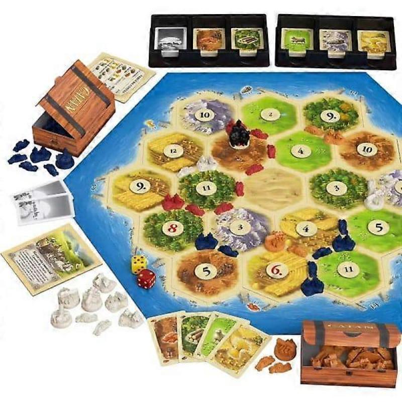 Catan, board game for 3-4 players, family game, play board games with friends