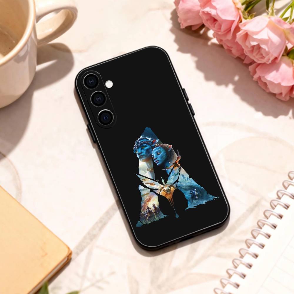 A-Avatar F-Fire and A-Ash Hot Movie phone Case For Samsung Galaxy A73,A72,A71,A70,A53,A52,A51,Others Soft Black Shell