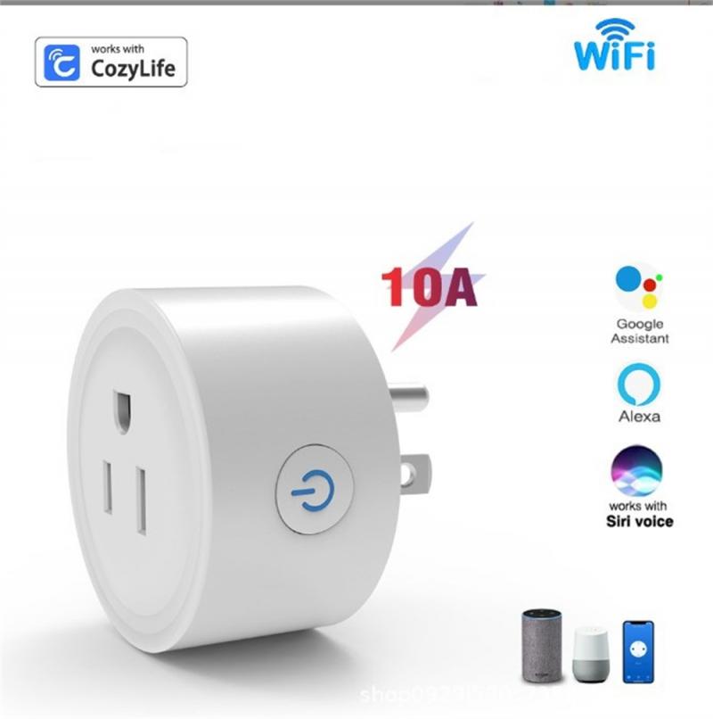 

Розумна розетка Corui Wifi Us Cozylife Homekit 10a 16a Синхронізація з монітором живлення Alexa Google Home Voice Control Smart Plug Cozylife