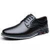 New Men'S Pu Leather Derby Shoes Big Size 38-53 Comfortable Breathable Lace Up Formal Casual Business Shoes Non-Slip Sneakers
