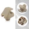 2x Beige Sun Visor Clips For Honda CR-V Civic Accord Odyssey Pilot 88217S01A01ZA