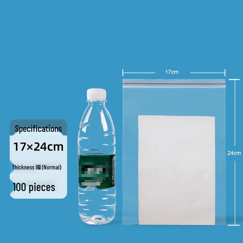 Cross-border Exclusive Multi-spec Food-Grade Ziplock Bags