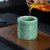 Celadon Tea Cup - Chinese Ceramic Sake Cup, Auspicious Cloud Whisky Glass, Gongfu Ceremony Porcelain, Elegant Gift