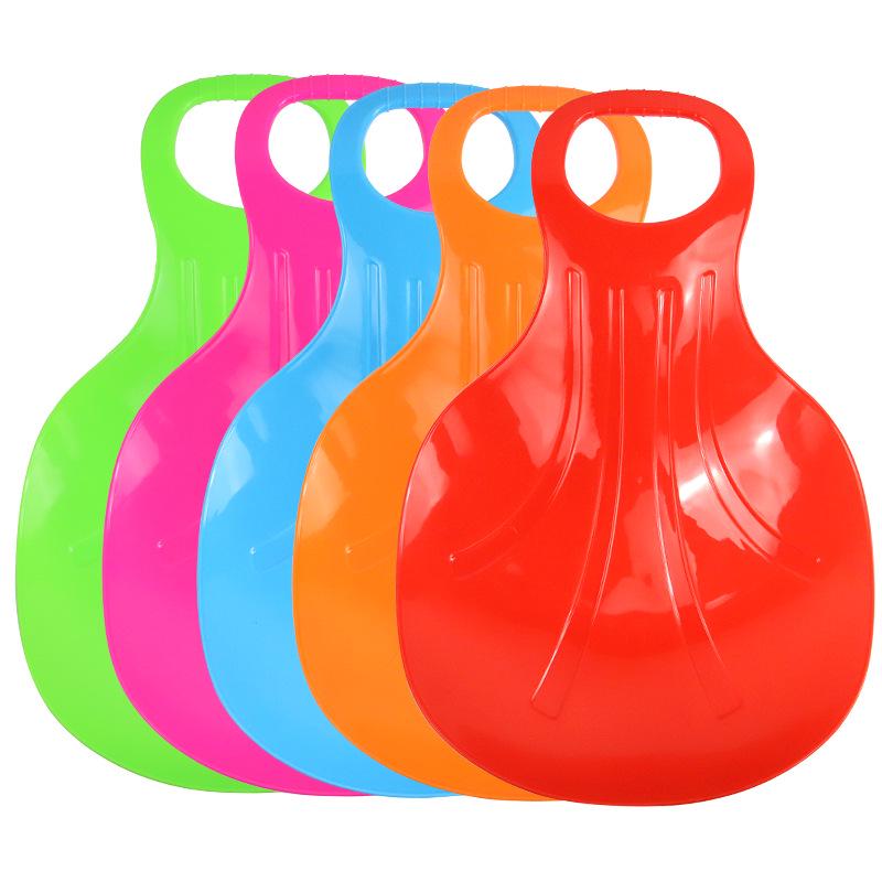 Fan-Shaped Grass Ski Board: Thickened Snowboard for Kids & Adults - Outdoor Lawn Skateboard Mat