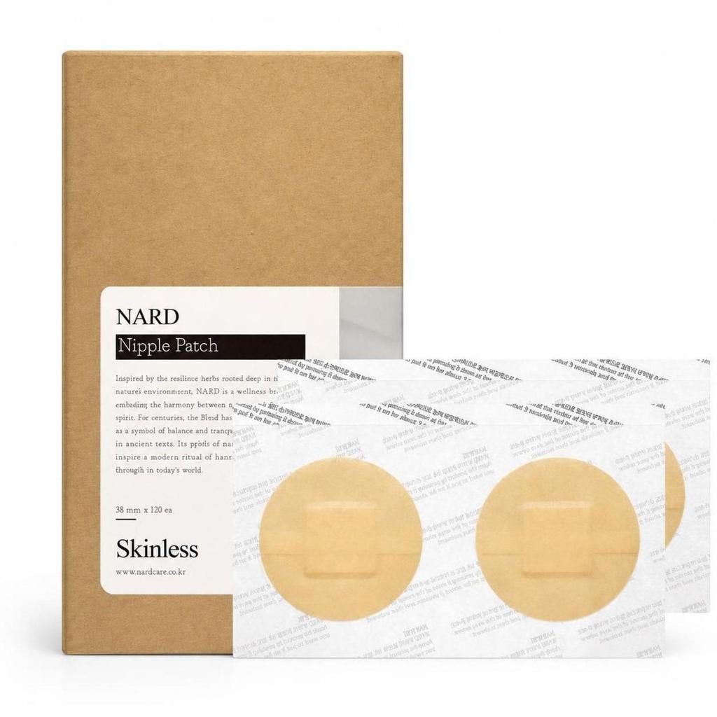 Nard Skinless Nipple Patch Invisible Nipple Cover Korean Body Care 110pcs