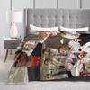 Dr. Gregory House Television Photo Collage Blanket Travel Office Flannel Bedding Throws For Living Room Soft Warm Bedspread