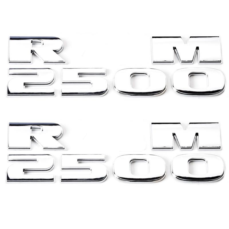 For Ram 1500 2500 3500 Emblem Nameplate Badge Logo Auto Accessories Body Side Rear Trunk Ram Emblem Door Fender Decal Stickers