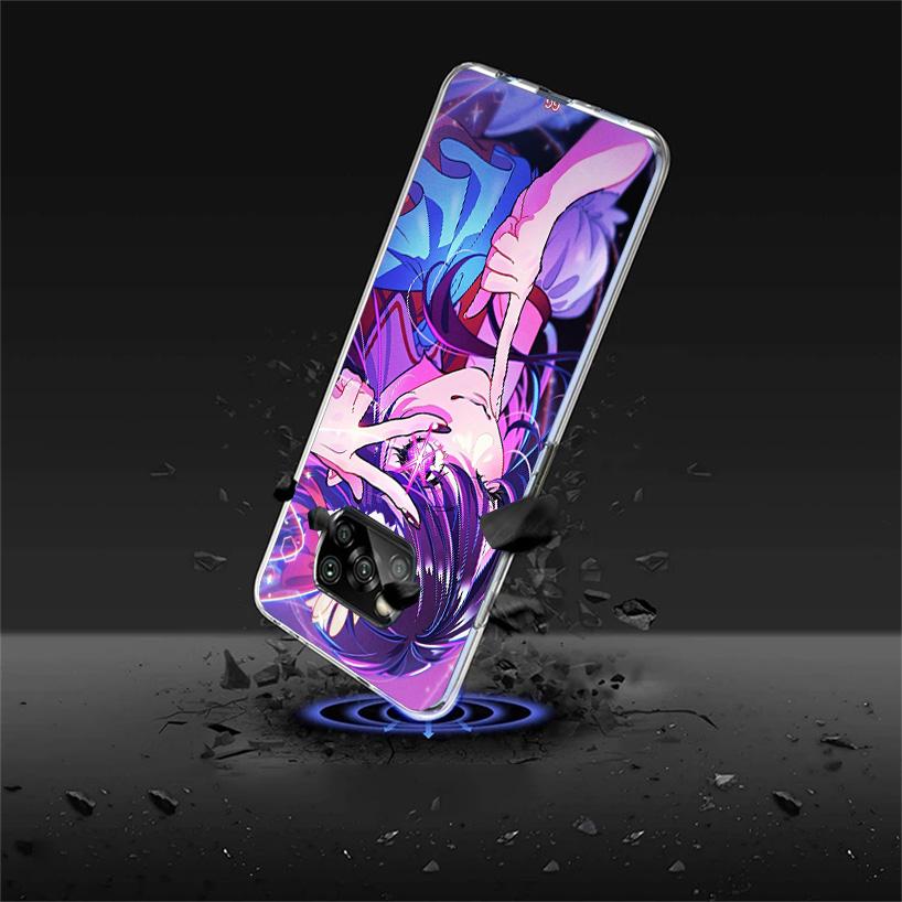Japan Anime Oshi No Ko Phone Case For Xiaomi Poco F7 Ultra X7 X6 Pro X5 Redmi 15 15C 13 13C 12 12C 10 10A 10C 9 9A 9C 9T Shell P