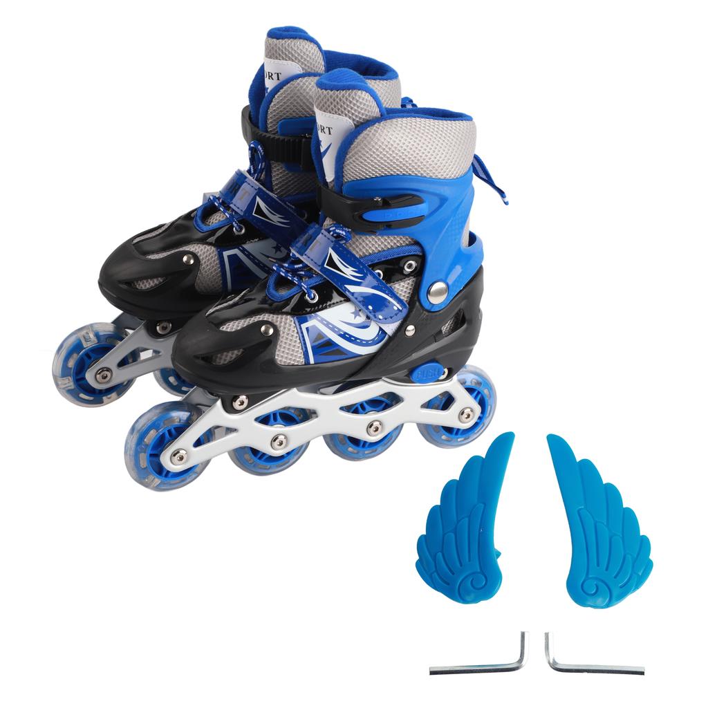 Kids Fitness Inline Skates Performance Inline Skates Adjustable Inline Skates for Boys Girls