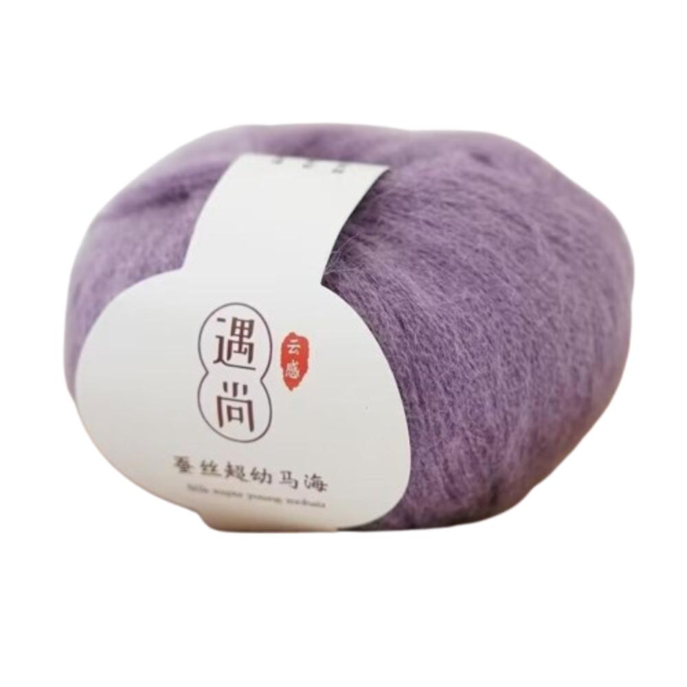 Warm Baby Wool Crochet Yarn 20g/140m Soft Thin Wool Yarn High Content Mohair Yarn  Scarf